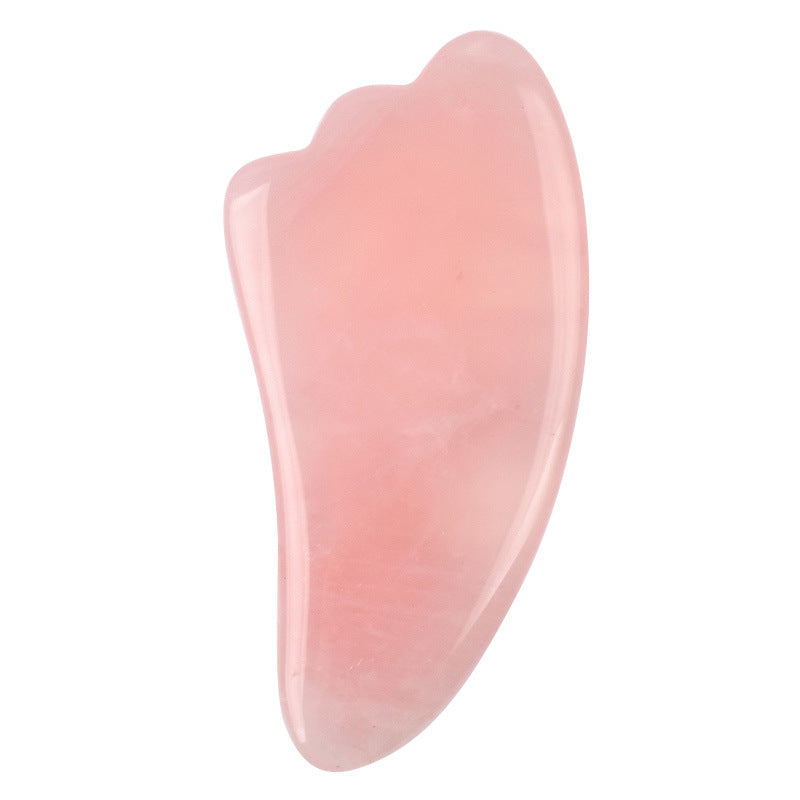 Massage Gua Sha Tools Natural Rose Quartz Stone