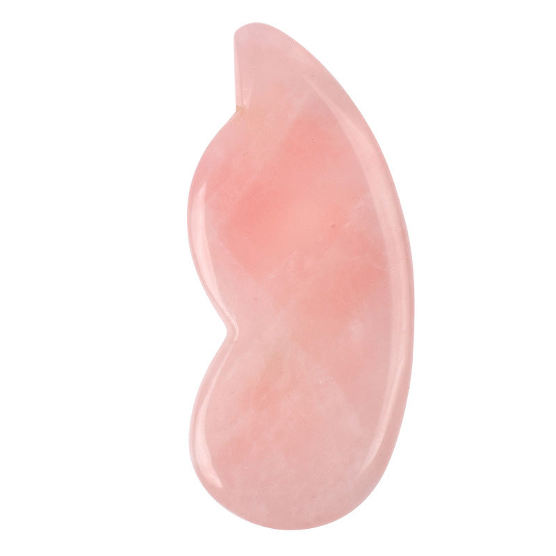 Massage Gua Sha Tools Natural Rose Quartz Stone