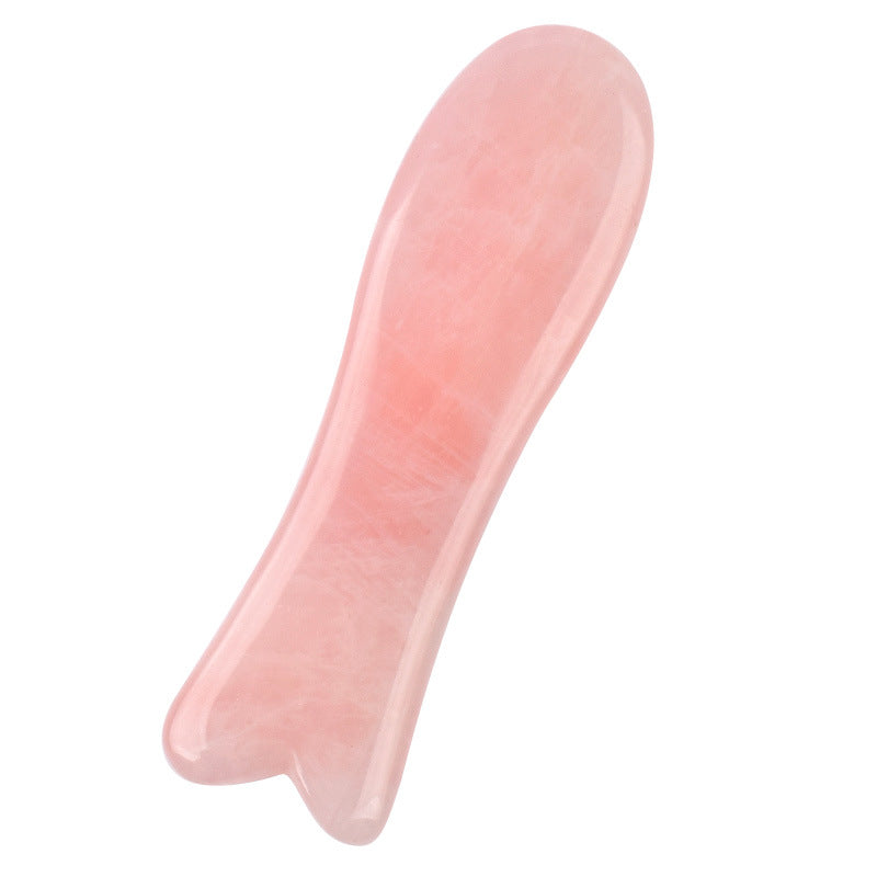 Massage Gua Sha Tools Natural Rose Quartz Stone