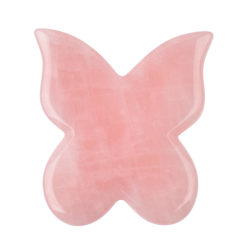 Massage Gua Sha Tools Natural Rose Quartz Stone