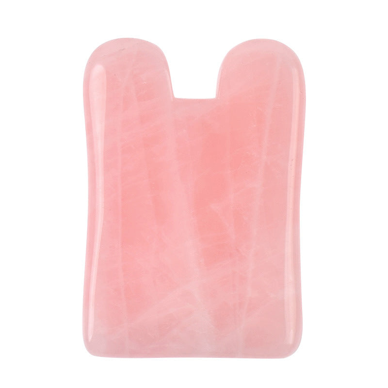 Massage Gua Sha Tools Natural Rose Quartz Stone